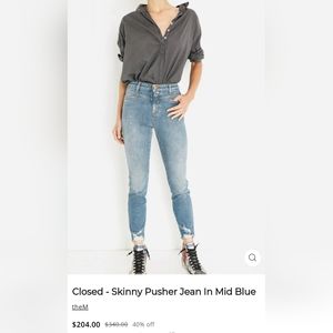 Closed jeans, size 30, Skinny pusher
